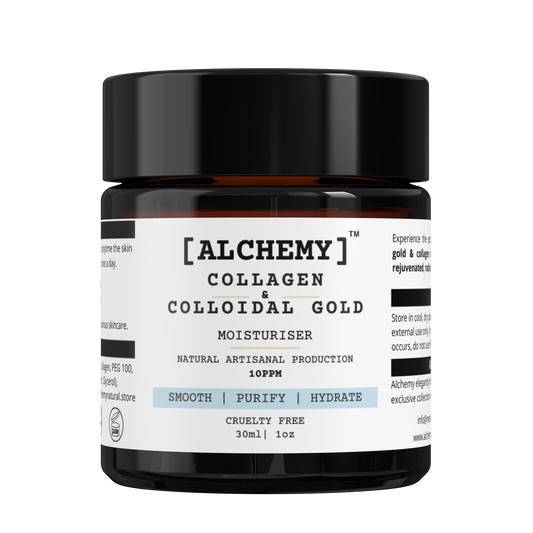 Collagen & Colloidal Gold  30ml Cream Natural Artisanal Made in the UK