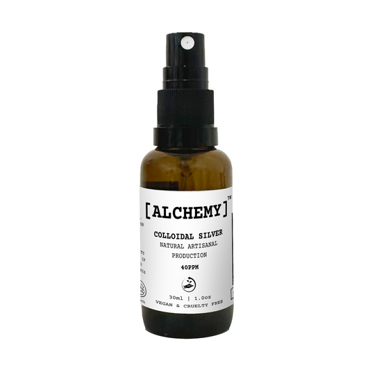 Colloidal Silver Spray 40ppm | Natural Alchemy | Made in the UK | 30ml
