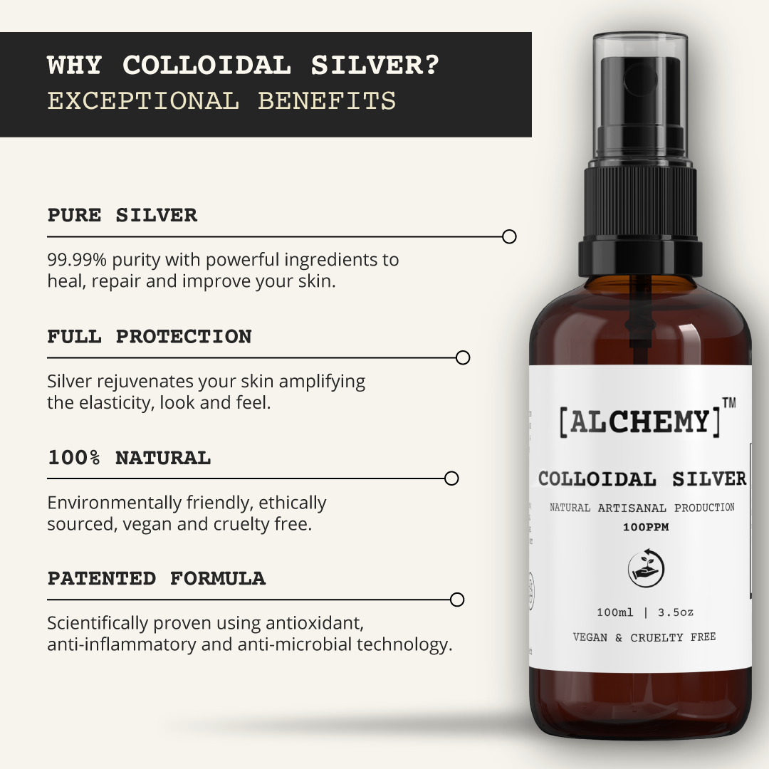 Colloidal Silver Spray 100mL - 100 PPM